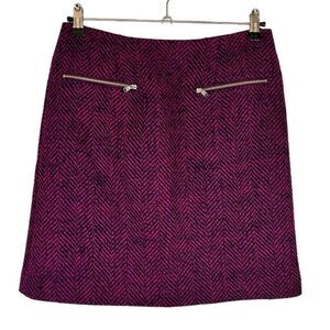 NWT LOFT woven skirt. Size: 6
